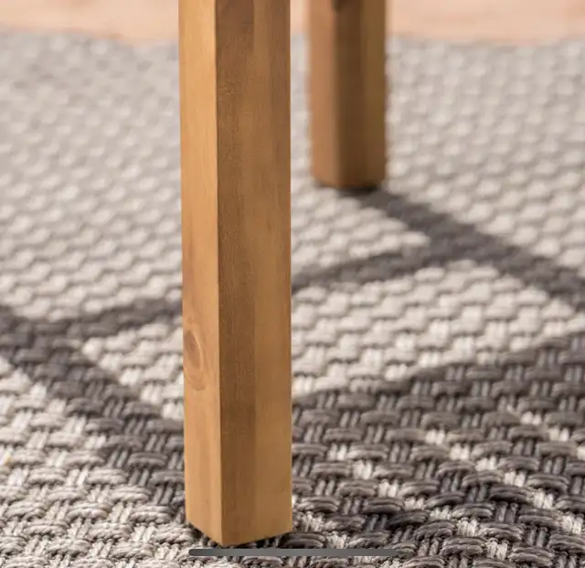 NEW – Set of 2 Acacia Wood Saddle Barstools – 30”  in Other in Oshawa / Durham Region - Image 3