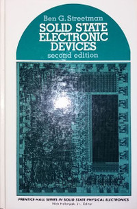 Solid State Electronic Devices, Second Edition, Ben G. Streetman