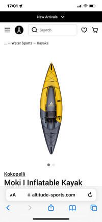 Kayak gonflable 