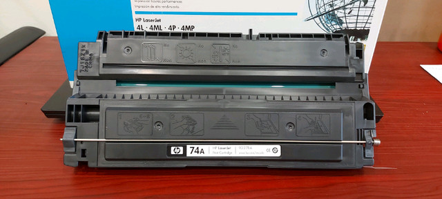 Cartouche encre noir HP 74A 92274A compatible Laser Jet 4L 4ML 4 dans Imprimantes, Scanneurs  à Longueuil/Rive Sud - Image 3