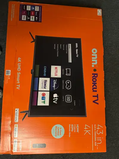 Roku Tv 43 inch 4K, View more
