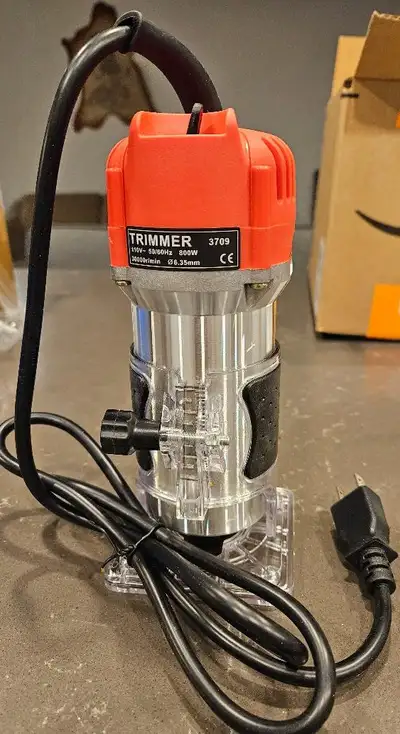 corded compact wood router kit including 1 router bit., View more