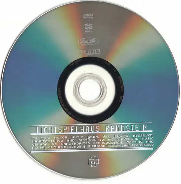 Rammstein   --  Lichtspielhaus * DVD in CDs, DVDs & Blu-ray in City of Montréal - Image 4