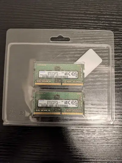 Samsung 16GB (2x8GB) DDR4 3200 MHz PC4-25600 SODIMM Laptop RAM, View more