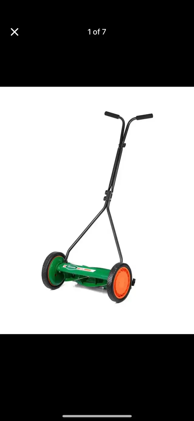 BRAND NEW Scotts 16-inch Reel Mower FREE DELIVERY in Lawnmowers & Leaf Blowers in City of Montréal - Image 2