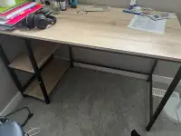 Computer desk and office chair 