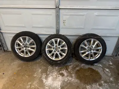 Hello, I’m selling my Mazda OEM rims They’re only three of them They are like new For more informati...