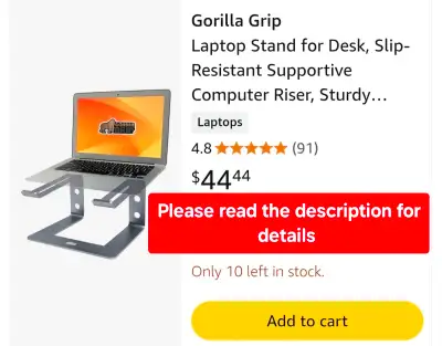 Laptop Stand, View more