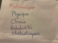 Cours Tutorat Mathématiques Physique Chimie Statistiques Proba