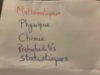 Cours Tutorat Mathématiques Physique Chimie Statistiques