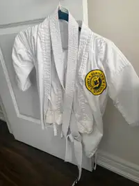 North karate school jaket and pants for karate classes good cond