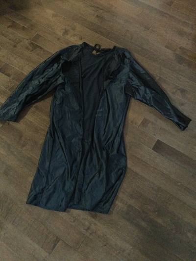 Black costume cape, View more