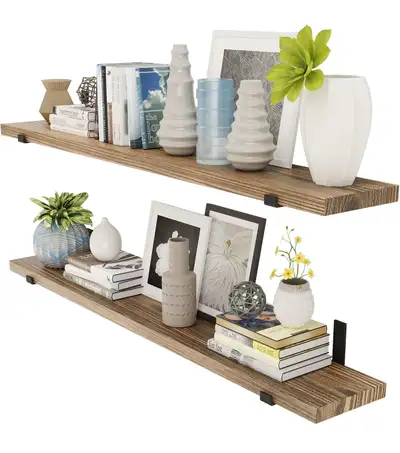 New-Floating Shelves for Wall Storage, Wall Bookshelf etc, View more