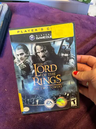 Lord of the Rings Two Towers CIB GameCube, View more