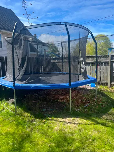 14’ Enclosed Trampoline, View more