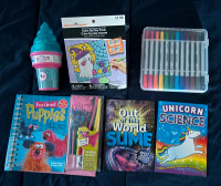 Children's Activities, Craft, Science Books, Markers