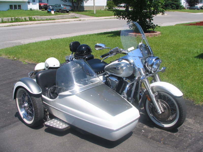 Motorcycle + removable sidecar = Whole family rides Street, Cruisers