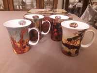 BONE CHINA BOX MUGS - McIntosh Tom Thompson  NEW