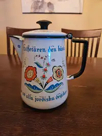 Vintage Berggren Swedish Coffee Pot