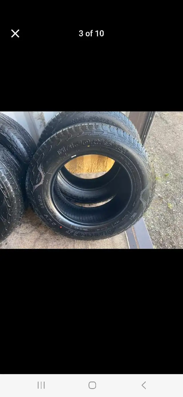 Set of 4 MAJORISall season tires (235 65 17)Like new in Tires & Rims in Oakville / Halton Region - Image 3