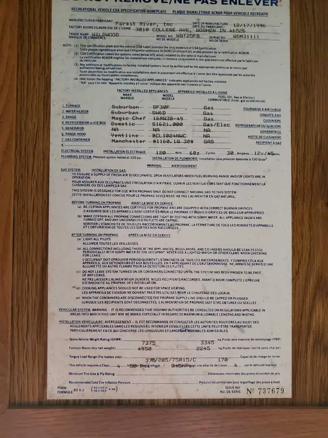 Forest River 24' Travel Trailer in Travel Trailers & Campers in Muskoka - Image 5