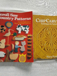 Scroll Saw Country Patterns/Chip Carving Techiques & Patterns