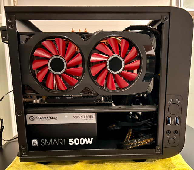 Mini-ITX PC A10-7860K, 8GB RAM, Windows 10 Pro, WiFi, extras in Desktop Computers in Markham / York Region - Image 3