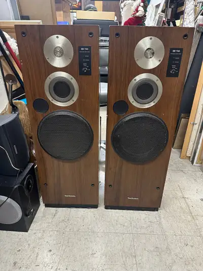 Pair of Vintage Technics Speakers, View more