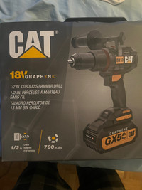 CAT 1/2 cordless hammer drill
