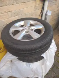 All season tires on rims