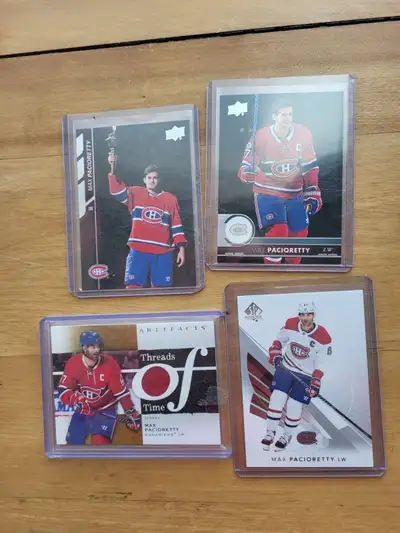 Max Pacioretty Upper Deck Hockey Card Collection, View more