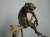 Hutschenreuther Animal Figurine - " Monkey " -