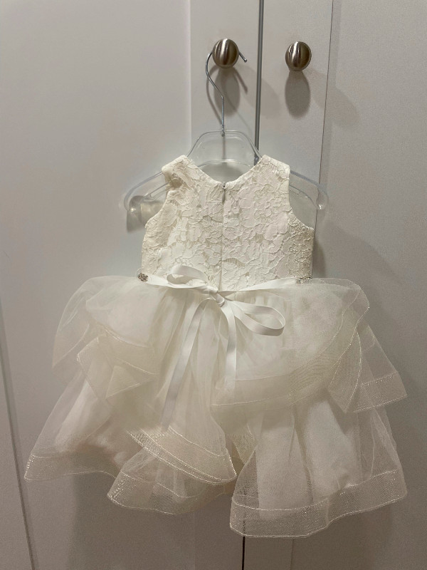 Baby Girl Baptism or Flower Girl Dress 6 Months Maiorista in Clothing - 3-6 Months in Mississauga / Peel Region - Image 2