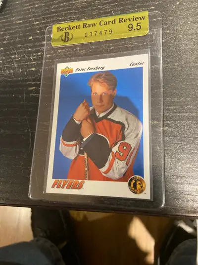 Peter Forsberg Upper Deck Card, View more