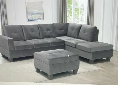 Grey Sectional Couch, View more