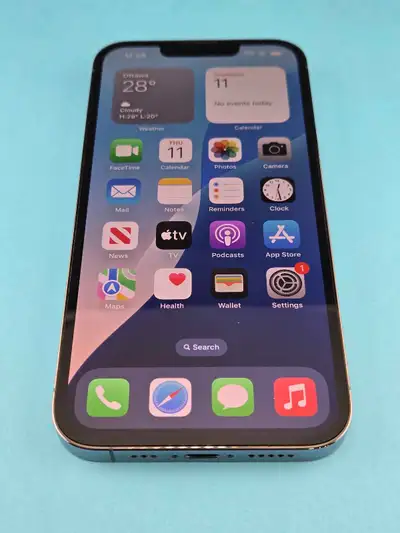 Iphone 13 Pro 256GB Sky Blue 85% Battery, View more