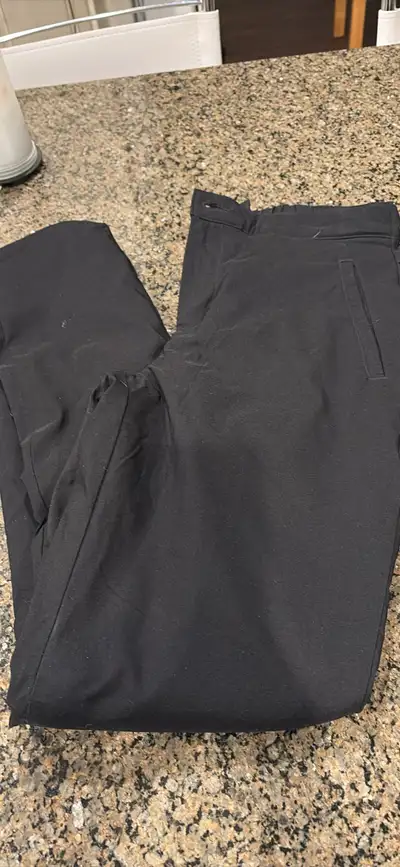 women XS black lined snow pants , View more