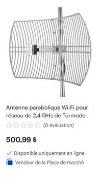 Antenne WiFi Conifer 2.4ghz