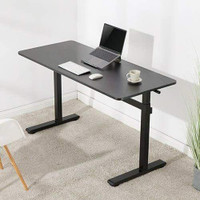 Boost Floor Standing Crank Height Adjustable Office Desk