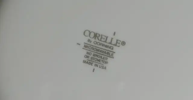 2 PURE WHITE CORELLE PLATES64519991948930121