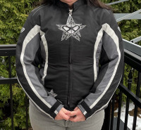 Manteau de moto pour femme