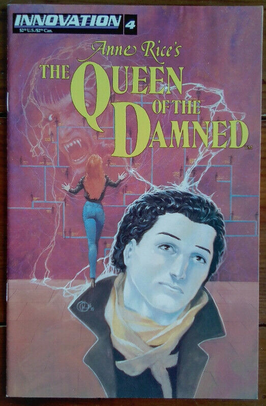 ANNE RICE'S THE QUEEN OF THE DAMNED 4, INNOVATION COMICS, 1992, in Comics & Graphic Novels in City of Halifax