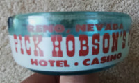 Vintage Pick Hobson's Overland Hotel & Casino Ashtray