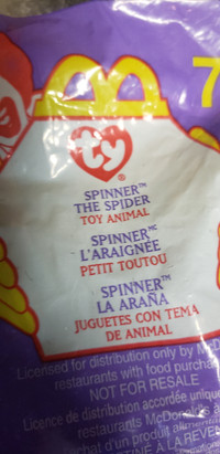 1999 McDonald's Ty beanie baby in package