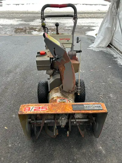 Craftsman 8/25 Snowblower - $200, View more