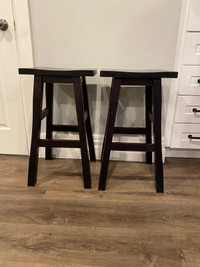 2x26” counter bar stools 
