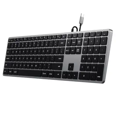 Satechi Slim W3 Wired Backlit Keyboard - New!, View more