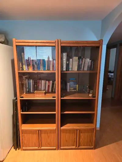 ENTERTAINMENT STAND OR BOOK SHELF, View more