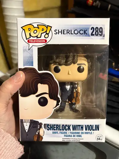 Funko Sherlock with Violin Vaulted $60 firm Pick up in Falconridge NE