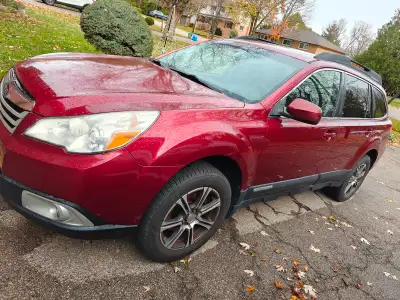 I am selling a 2012 Subaru Outback 3.6R. This Outback comes finished in an elegant Ruby Red Pearl on...